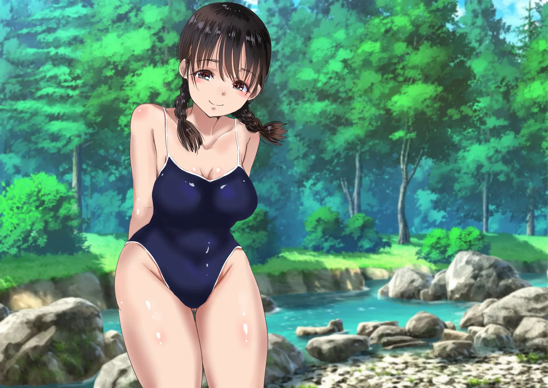 Natsu No Yotogi - Mura No Fuushuu De Tabibito O Sono Mi De Motenasu Watashi To Mama No Monogatari